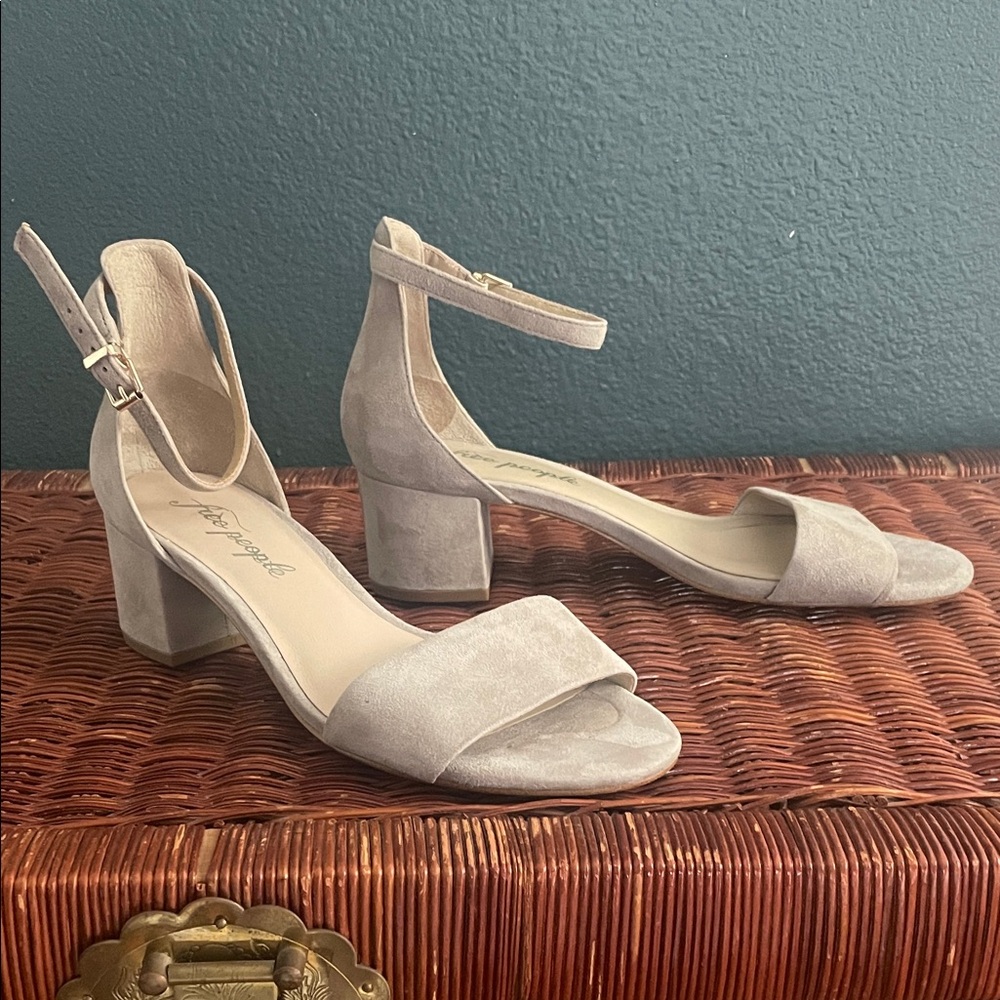Free People Marigold Block Heels